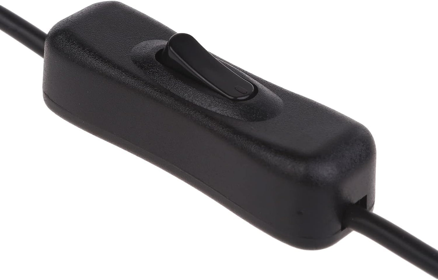 USB-C Extension Cable with Inline On/Off Switch - 6ft Power Control for Monitors, Printers and Gaming | Gold-Plated Connectors and 4K Video Support (Black)