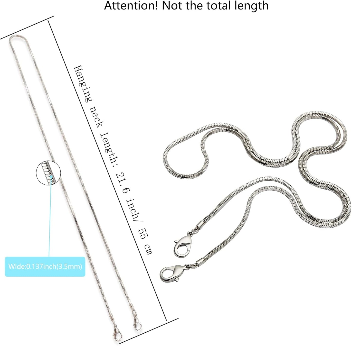 Snake Chain Phone Strap Universal phone lanyard phone strap connector (Snake-Chain(Silver color) F6)