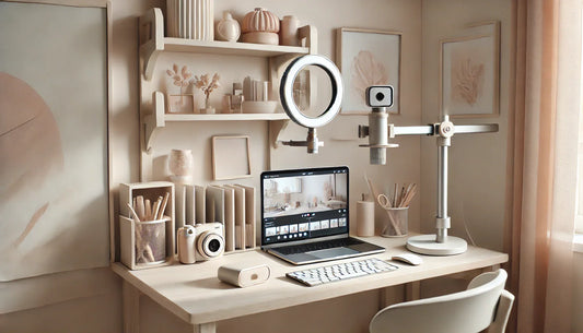 The 3-Step “Creator Corner” Setup (Desk to Camera)