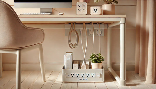 Weekend Project: Build a Hidden Power Zone Under Your Desk