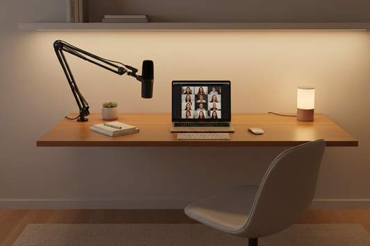 The Best Mic Placement for Video Calls (Not Podcasts)