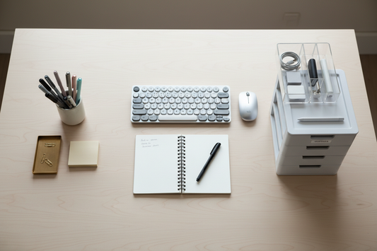The 3-Layer Desk Organization Method