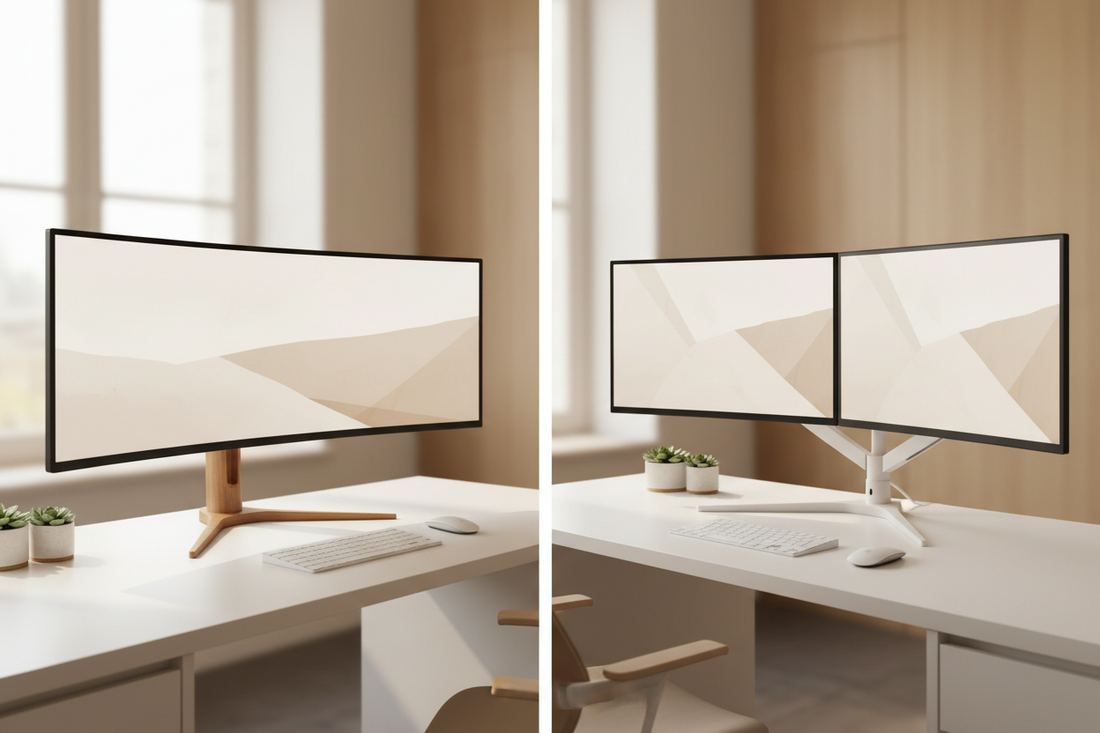 Ultrawide vs Dual Monitor: Which Setup Wins for Focus?