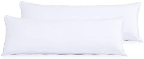 EVOLIVE Body Pillow Covers 2-Pack, Microfiber - Image 3