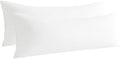Body Pillow Cases, 2 Pack, 20x54 in, Microfiber by Aerlomi
