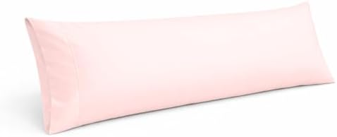 Cotton Delight Organic Cotton Body Pillow Cover 20x60 – 600 Thread Count Sateen by Cotton+Delight