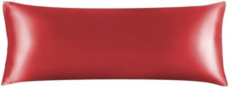 BEDELITE Satin Body Pillow Cover, 20x54 Inch, Baked Apple by BEDELITE