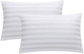 100% Cotton Zippered Pillow Protectors Queen Size by ShunjieHome
