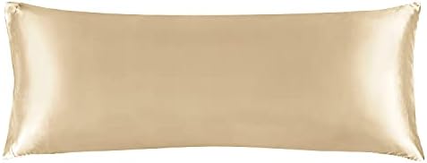 BEDELITE Satin Body Pillow Cover, 20x54 Inch by BEDELITE