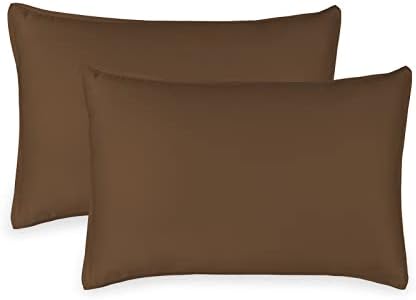 Queen Pillowcases by Pure Bamboo, Genuine 100% Organic Viscose Derived from by PureBamboo