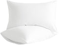 Standard Pillow Cases, 2 Pack, 20x26 in, Microfiber by Aerlomi