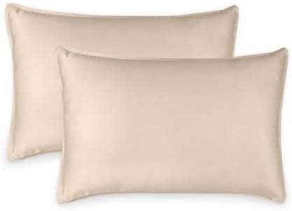 Queen Pillowcases by Pure Bamboo, Genuine 100% Organic Viscose Derived from by PureBamboo