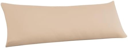 Body Size Pillow Protector, 100% Egyptian Cotton Pillow Case by ZaizaiHome