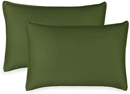 Queen Pillowcases by Pure Bamboo, Genuine 100% Organic Viscose Derived from by PureBamboo