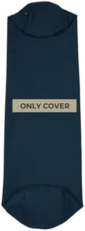 48x8 Round Pillowcase, Brushed Microfiber Bolster Cover by Pillowable