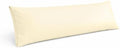 Cotton Delight Organic Cotton Body Pillow Cover 20x54 – 600 Thread Count Sateen by Cotton+Delight