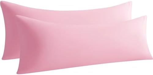 Body Pillow Cases, 2 Pack, 20x54 in, Microfiber by Aerlomi
