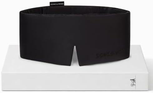 Dore & Rose Deep Sleep Mask, 100% Pure Silk Eye Mask by DoreRose