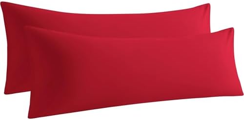 Body Pillow Cases, 2 Pack, 20x54 in, Microfiber by Aerlomi