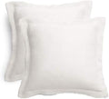 TAOSON 2pcs/Set 100% Cotton 300 Thread Count 26 x 26 European Square Pillow by TAOSON