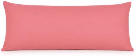 EVOLIVE Body Pillow Cover 21"x54", Microfiber Hidden Zipper by EVOLIVE