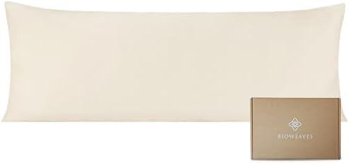 BIOWEAVES 100% Organic Cotton Body Pillow Cover by BIOWEAVES