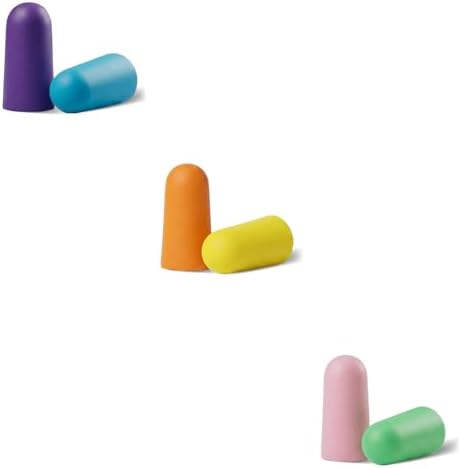 Happy Hippo Soft Foam Earplugs, 33 dB NRR, 6 Pair 12 Ear Plugs, Maximum - Image 5