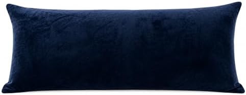 EVOLIVE Micromink Body Pillow Cover 21"x54", Zipper Closure - Image 2