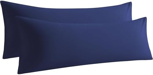 Body Pillow Cases, 2 Pack, 20x54 in, Microfiber by Aerlomi