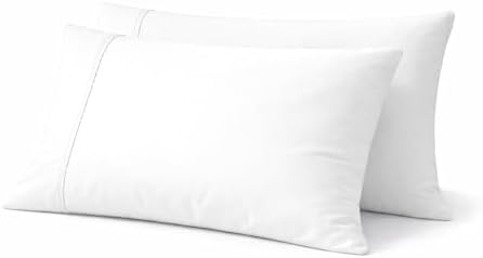 Cotton Delight 100% Organic Cotton Standard Pillowcases Set of 2 – 600 Thread by Cotton+Delight