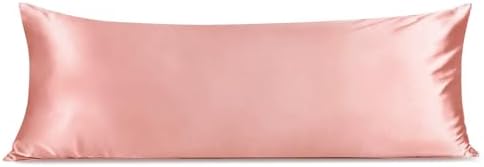 INFIIXSO Mulberry Silk Body Pillow Pillowcase, Blush Pink by INFIIXSO