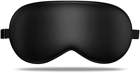 LULUSILK Mulberry Silk Sleep Eye Mask, Blindfold by LULUSILK