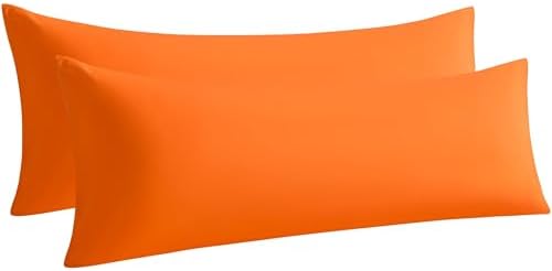 Body Pillow Cases, 2 Pack, 20x54 in, Microfiber by Aerlomi