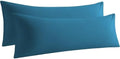 Body Pillow Cases, 2 Pack, 20x54 in, Microfiber, Slate Blue by Aerlomi
