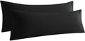 Body Pillow Cases, 2 Pack, 20x54 in, Microfiber by Aerlomi