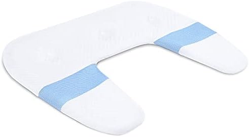 SAHEYER Side Sleeper Pillowcase, Odorless Body Memory Foam Pillowcase, U-Shaped by SAHEYER
