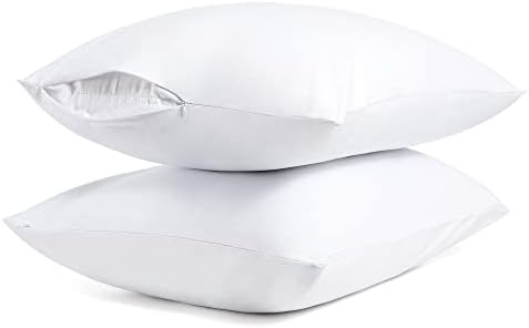 Sleep Better with White Cotton Pillowcases Set of 4 - Image 3