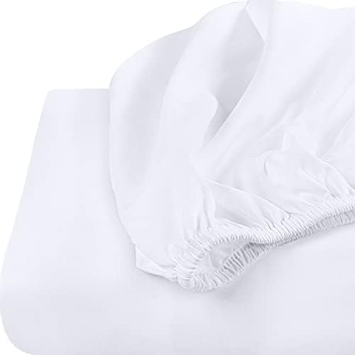 Pack of 2 Full Fitted Sheet, Fits Up to 15 Inch Deep Pocket - Image 5