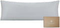 BIOWEAVES 100% Organic Cotton Body Pillow Cover by BIOWEAVES