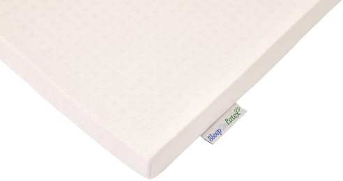 Pure Green Natural Latex Mattress Topper w/Luxury Cover - Image 2