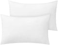 BEDELITE Flannel Pillowcases Standard Set of 2, Bright White, 20x26 Inches by BEDELITE