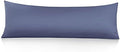 Leeden 100% Cotton Body Pillow Cover 21x54, Envelope Closure, Steel Blue by LEEDEN