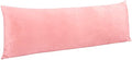 NTBAY Velvet Body Pillow Cover, 20 x 54 by NTBAY