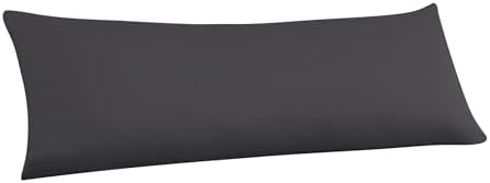 Body Size Pillow Protector, 100% Egyptian Cotton Pillow Case by ZaizaiHome