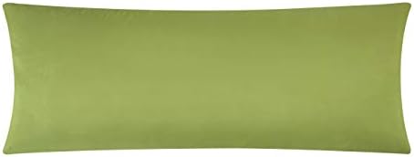 EVOLIVE Body Pillow Cover 21"x54", Microfiber, Hidden Zipper by EVOLIVE