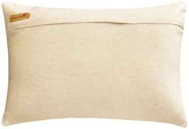 The HomeCentric Decorative Gold Pack of 2, Linen Foil Faux Leather & Beaded - Image 3