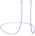 CURVD Earplug Lanyard, Soft Durable Flexible Silicone Cord Lanyards by CURVDEARPLUGS