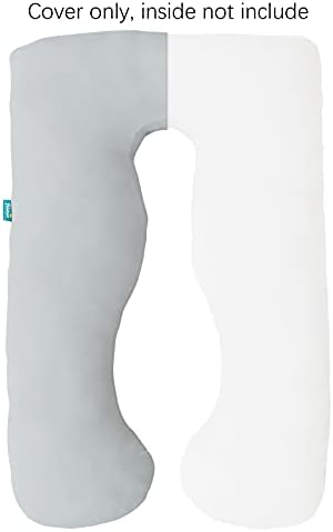 Pregnancy Pillow Cover U-Shaped 100% Cotton - Image 2