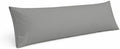 Cotton Delight Organic Cotton Body Pillow Cover 20x54 – 600 Thread Count Sateen by Cotton+Delight