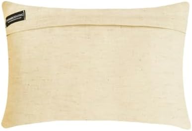 Pack of 2 Decorative Lumbar Pillow Cover Gold, Hand Embroidery Lumbar Cushion - Image 3